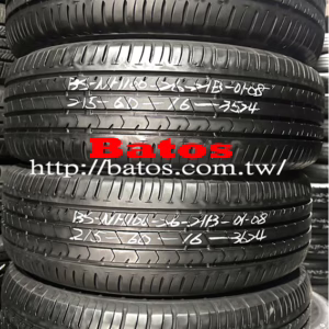 215/60-16 普利司通 X4 優質二手輪胎【請仔細詳閱商品說明】