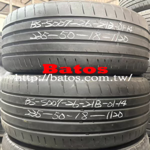 235/50-18 普利司通 X2 優質二手輪胎【請仔細詳閱商品說明】