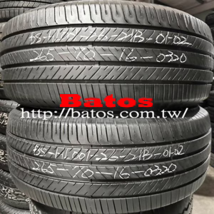 265/70-16 普利司通 X2 優質二手輪胎【請仔細詳閱商品說明】