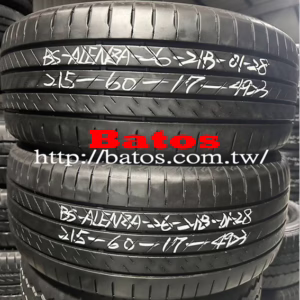 215/60-17 普利司通 X2 優質二手輪胎【請仔細詳閱商品說明】