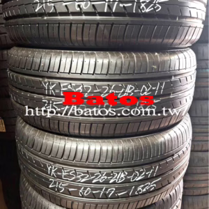 215/60-17 橫濱 X4 優質二手輪胎【請仔細詳閱商品說明】