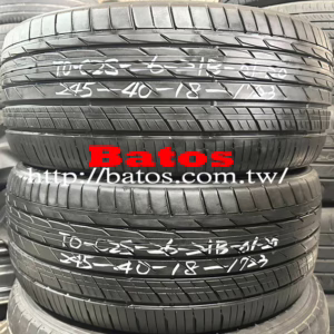 245/40-18 東洋 X2 優質二手輪胎【請仔細詳閱商品說明】