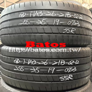 255/35-19 固特異 X2 優質二手輪胎【請仔細詳閱商品說明】