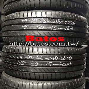 195/50-15 米其林 X4 優質二手輪胎【請仔細詳閱商品說明】