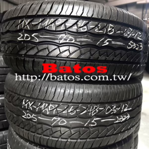 205/70-15 瑪吉斯 X2 優質二手輪胎【請仔細詳閱商品說明】