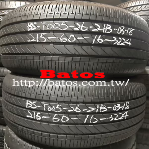 215/60-16 普利司通 X2 優質二手輪胎【請仔細詳閱商品說明】