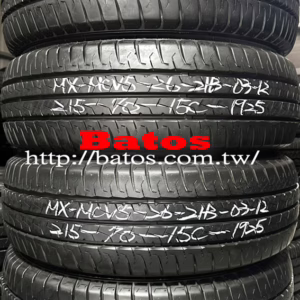 215/70-15C 瑪吉斯 X4 優質二手輪胎【請仔細詳閱商品說明】