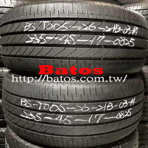 235/45-17 普利司通 X2 優質二手輪胎【請仔細詳閱商品說明】