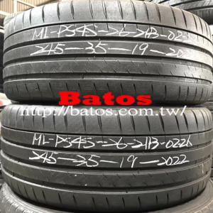245/35-19 米其林 X2 優質二手輪胎【請仔細詳閱商品說明】