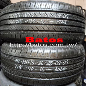 215/70-16 瑪吉斯 X2 優質二手輪胎【請仔細詳閱商品說明】