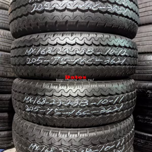 205/75-16C 瑪吉斯 X4 優質二手輪胎【請仔細詳閱商品說明】