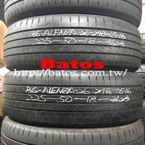 225/50-18 普利司通 X4 優質二手輪胎【請仔細詳閱商品說明】