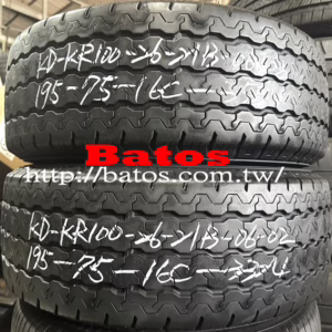 195/75-16C 建大 X2 優質二手輪胎【請仔細詳閱商品說明】