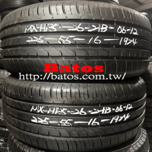 225/55-16 瑪吉斯 X2 優質二手輪胎【請仔細詳閱商品說明】