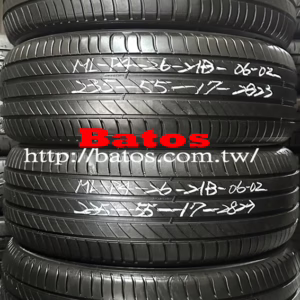 235/55-17 米其林 X4 優質二手輪胎【請仔細詳閱商品說明】