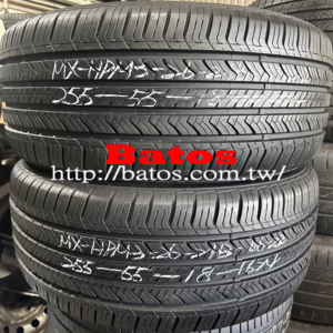 255/55-18 瑪吉斯 X2 優質二手輪胎【請仔細詳閱商品說明】