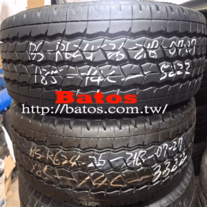 185-14C 普利司通 X1 優質二手輪胎【請仔細詳閱商品說明】