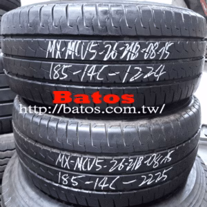 185-14C 瑪吉斯 X2 優質二手輪胎【請仔細詳閱商品說明】