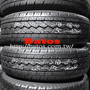 205/65-15C 普利司通 X2 優質二手輪胎【請仔細詳閱商品說明】
