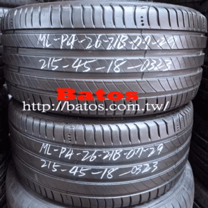 215/45-18 米其林 X2 優質二手輪胎【請仔細詳閱商品說明】