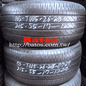 215/55-17 普利司通 X2 優質二手輪胎【請仔細詳閱商品說明】