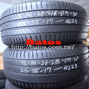 215/55-17 米其林 X2 優質二手輪胎【請仔細詳閱商品說明】