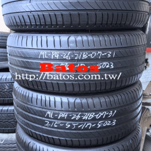 215/55-17 米其林 X4 優質二手輪胎【請仔細詳閱商品說明】
