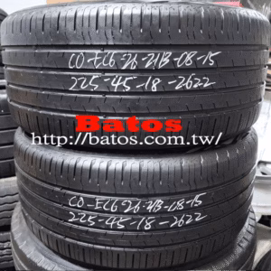 225/45-18 馬牌 X2 優質二手輪胎【請仔細詳閱商品說明】