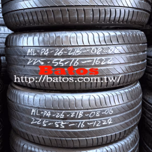 225/55-16 米其林 X4 優質二手輪胎【請仔細詳閱商品說明】