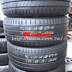 235/60-18 米其林 X4 優質二手輪胎【請仔細詳閱商品說明】