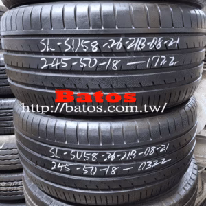 245/50-18 賽倫 X2 優質二手輪胎【請仔細詳閱商品說明】