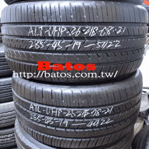 285/45-19 阿特拉斯 X2 優質二手輪胎【請仔細詳閱商品說明】