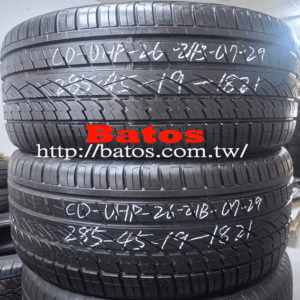 285/45-19 馬牌 X2 優質二手輪胎【請仔細詳閱商品說明】
