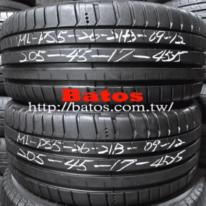 205/45-17 米其林 X2 優質二手輪胎【請仔細詳閱商品說明】